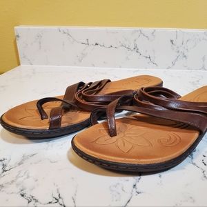 B.O.C. Born  Women's Alisha Sandals Brown  US 10M